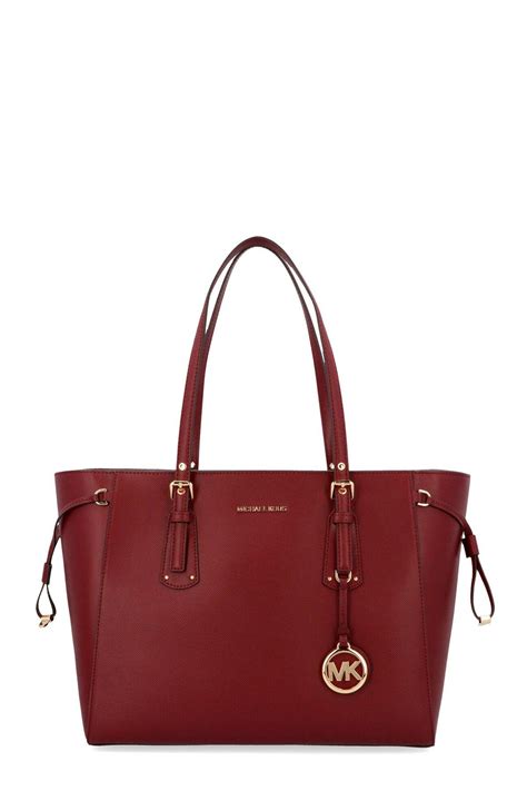 michael kors tote burgundy strap|michael kors purse shoulder strap.